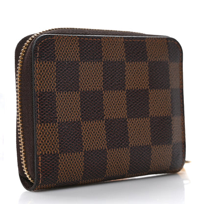 Louis Vuitton Damier Ebene Zippy Coin Purse 3 of 7
