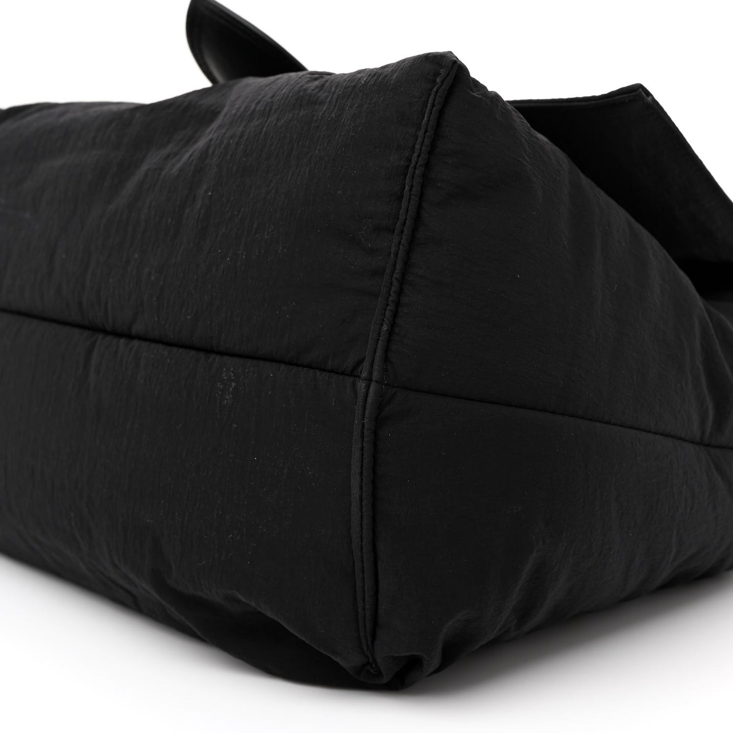 Padded Nylon Le Bambimou Messenger Bag Black