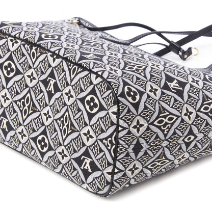 Louis Vuitton Jacquard Since 1854 Neverfull MM Grey 5 of 10