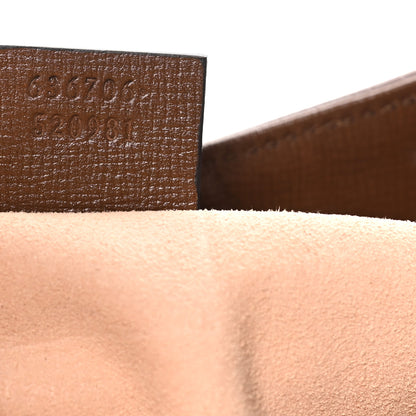 Gucci GG Supreme Monogram Azalea Calfskin Web Small Jackie 1961 Hobo Beige Ebony Brown Sugar 7 of 10