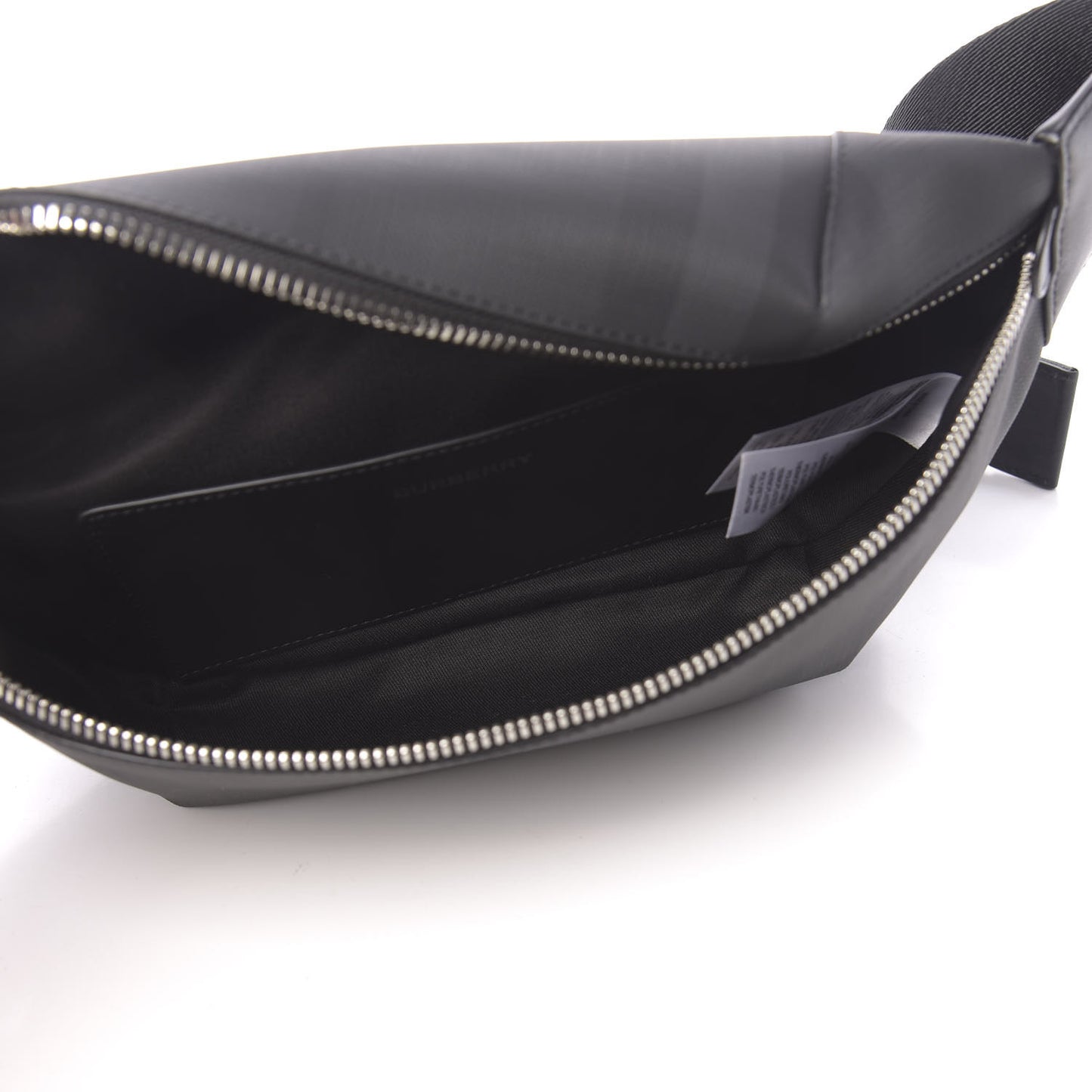 London Check Medium Bum Bag Dark Charcoal