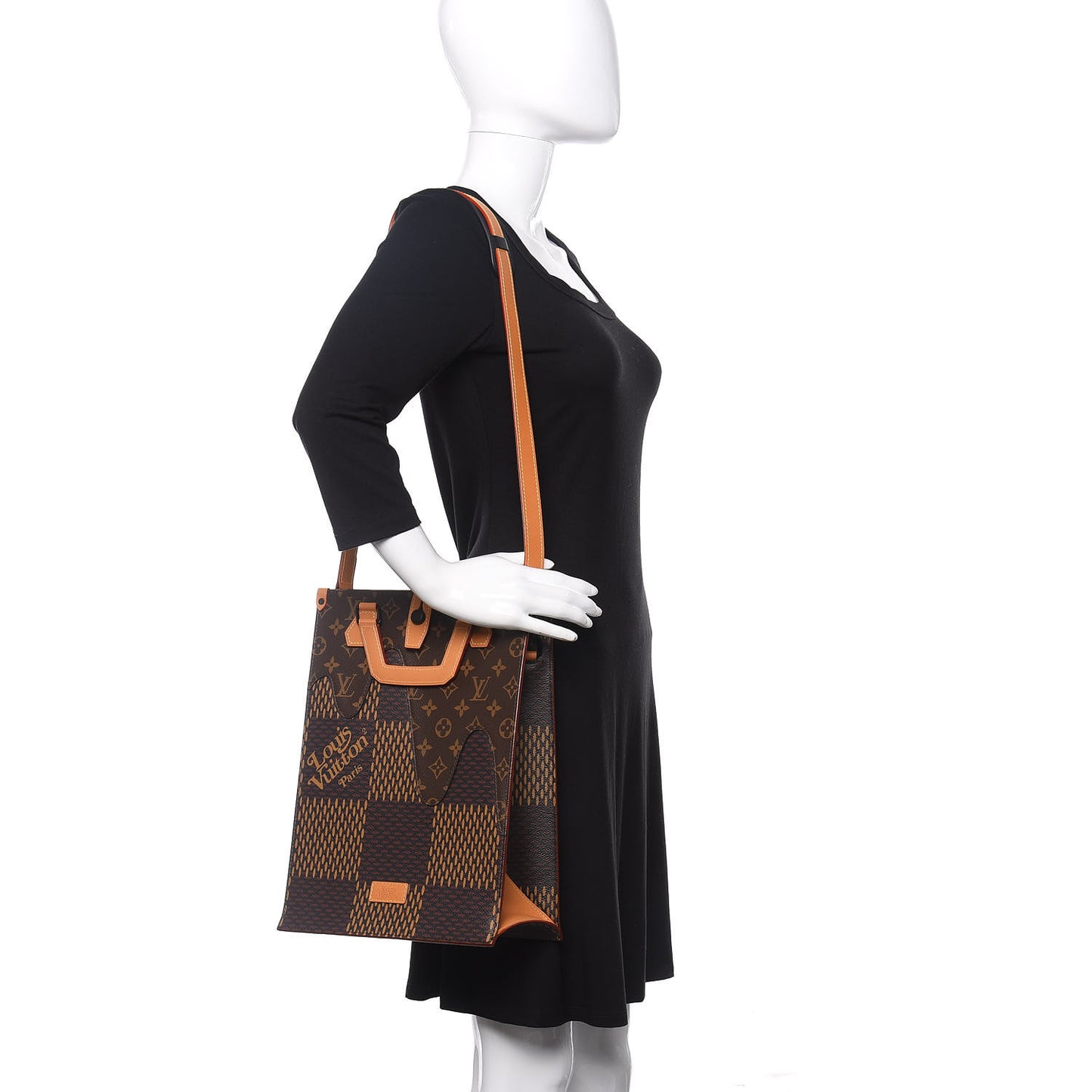 x NIGO Giant Damier Ebene Monogram Mini Tote