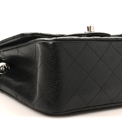 Chanel Caviar Quilted Mini Square Flap Black 9 of 10
