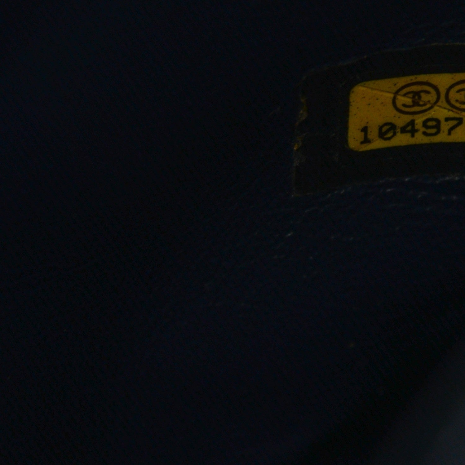 Chanel Caviar Jumbo Single Flap Navy Blue 8 of 8