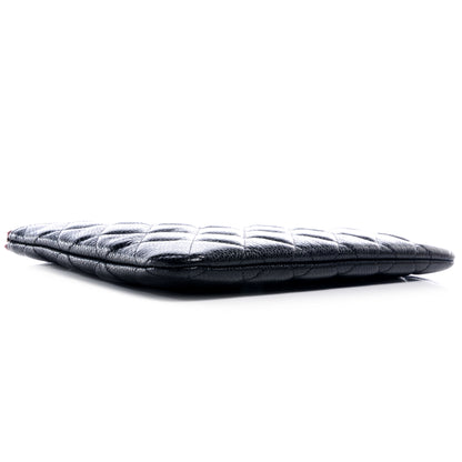 Chanel Caviar Large Cosmetic Case Black 4 of 8