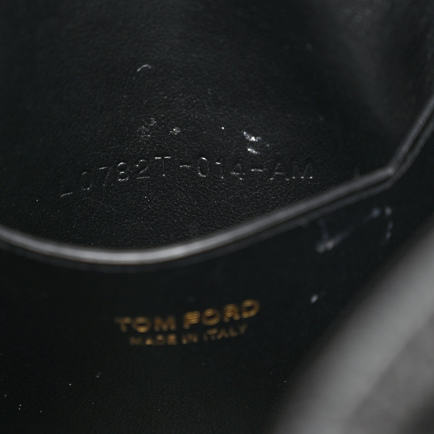 Calfskin Small Tassel Bucket Bag Black