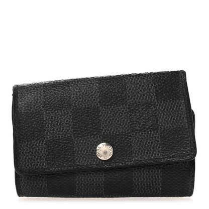 Louis Vuitton Damier Graphite Multicles 6 Key Holder 1 of 10