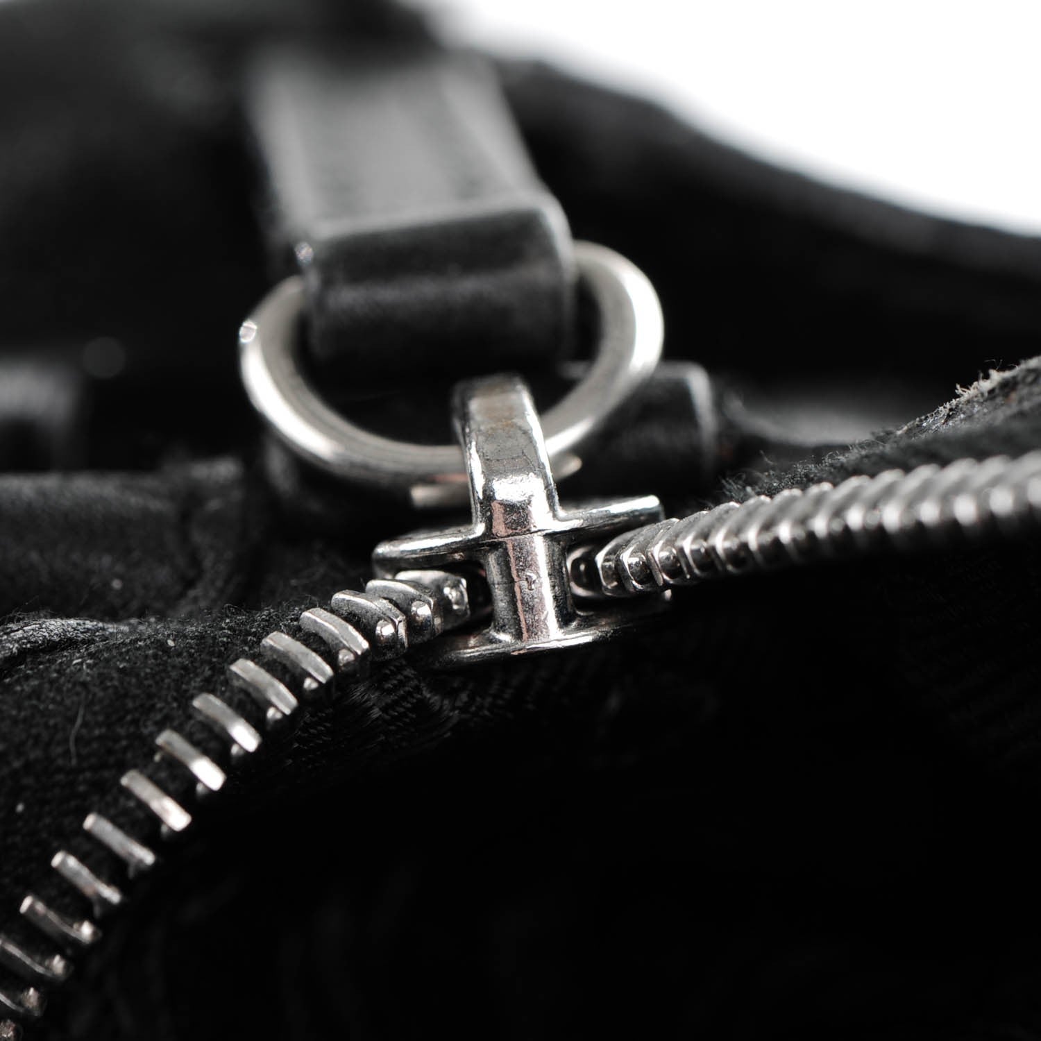 Prada Vitello Easy A Foldover Pushlock Satchel Black 16 of 19
