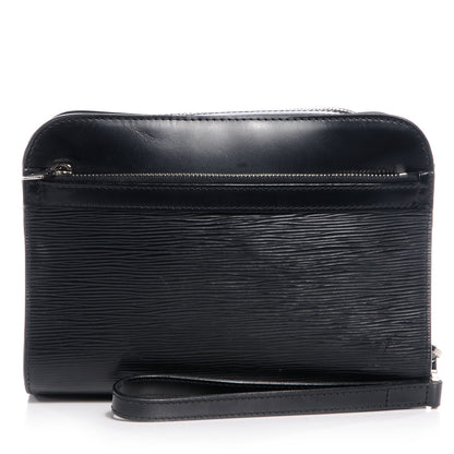 Louis Vuitton Epi Hoche Wristlet Black 1 of 9