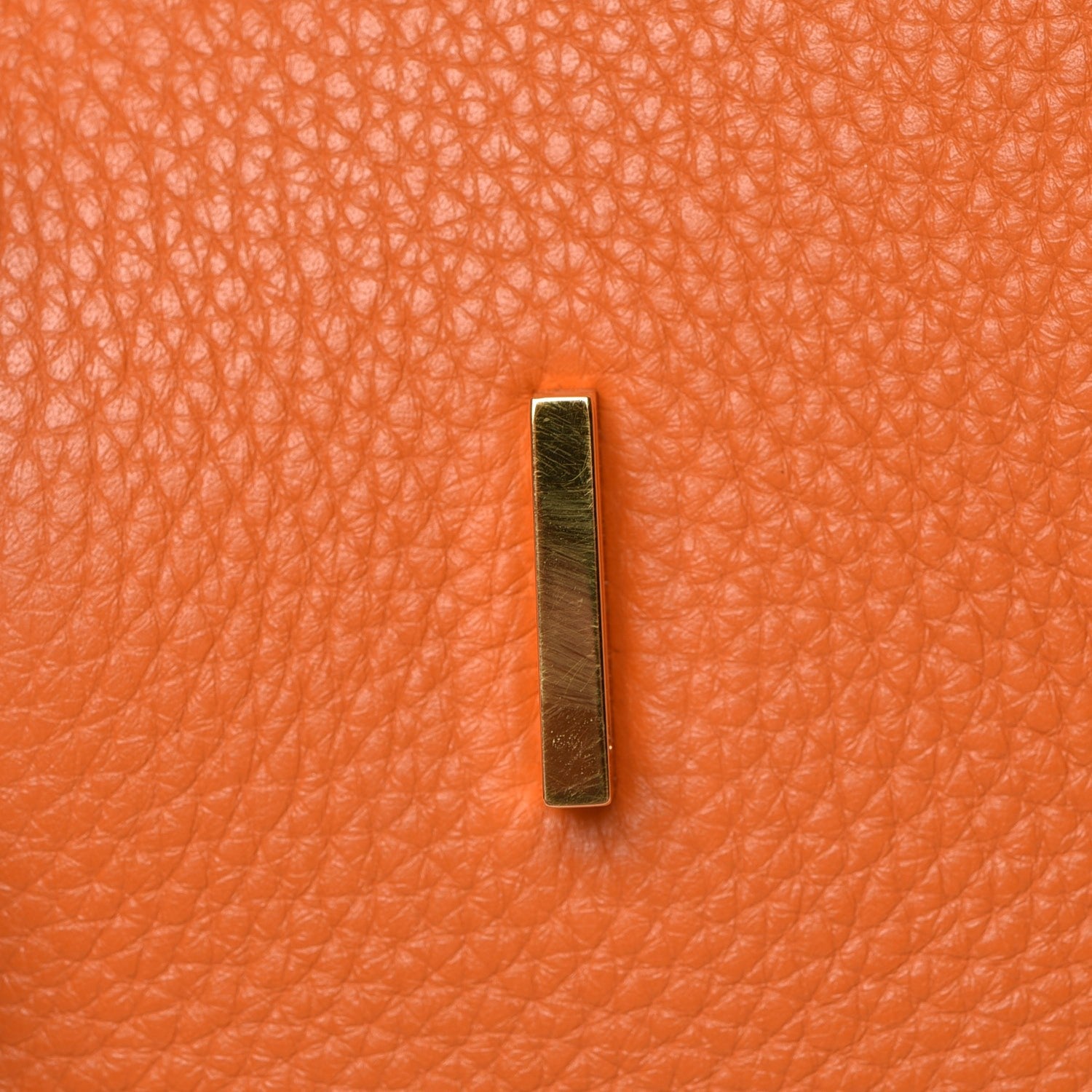 Hermes Taurillon Clemence Birkin 35 Orange 15 of 30