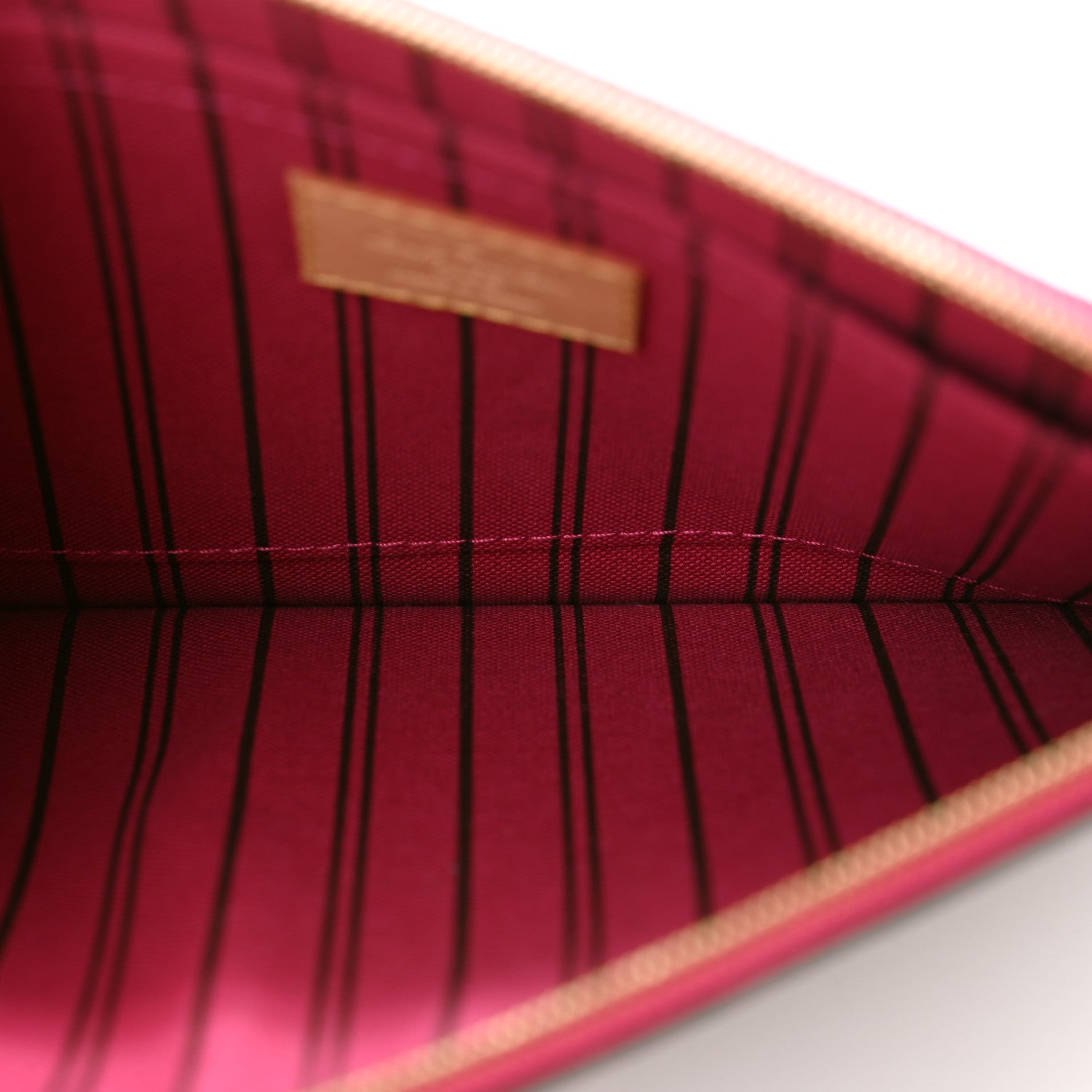 Louis Vuitton Monogram Neverfull MM GM Pochette Cherry 4 of 9