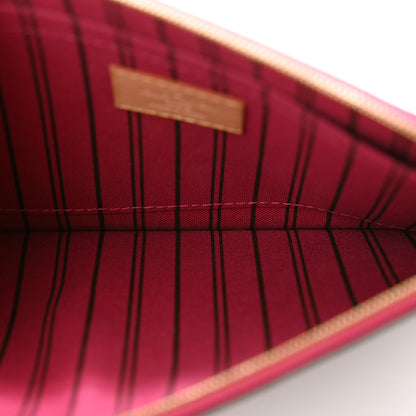 Louis Vuitton Monogram Neverfull MM GM Pochette Cherry 4 of 9