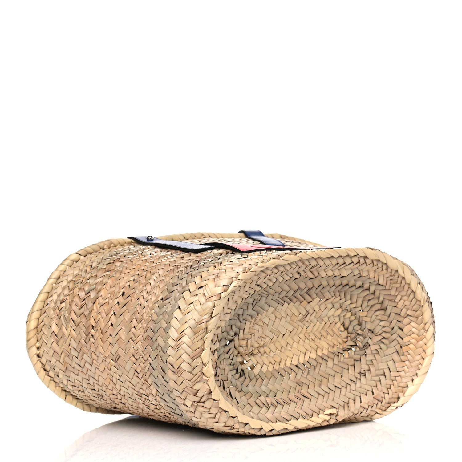 Loewe Raffia Basket Tote Bag Cream Multi 3 of 4