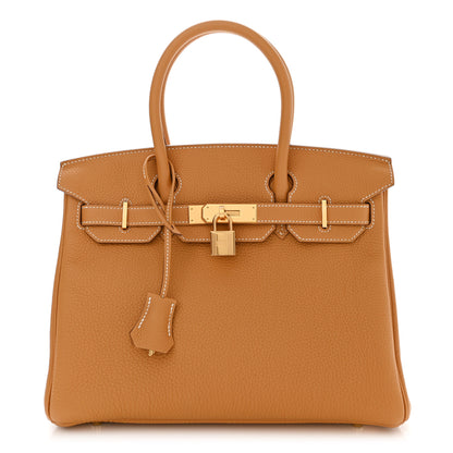 Hermes Togo Birkin 30 Natural Sable 1 of 11