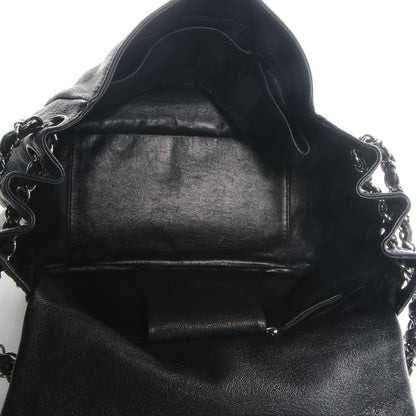 Chanel Calfskin Luxe Ligne Flap Bag Black 5 of 8