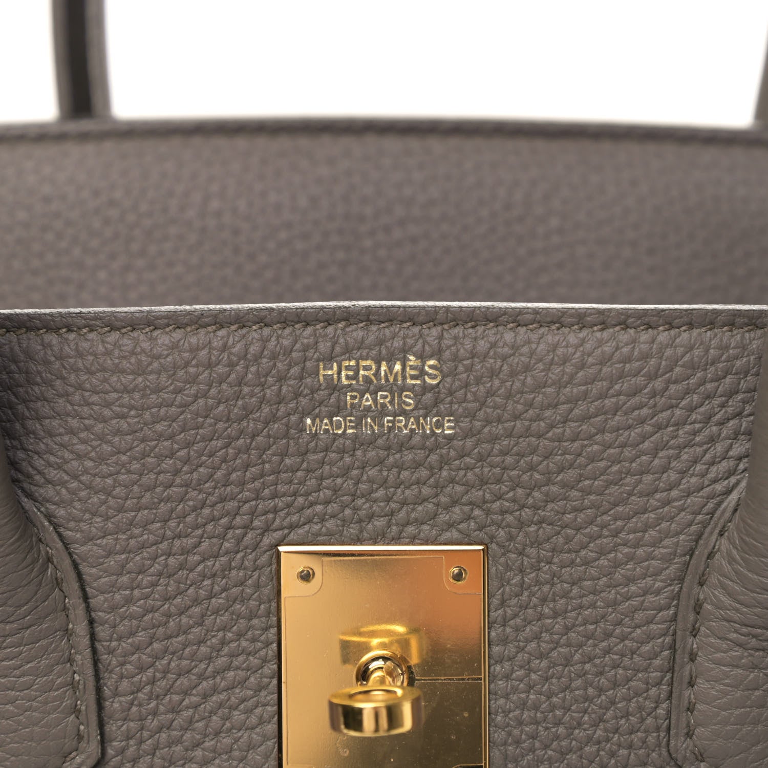 Hermes Togo Birkin 35 Etain 5 of 11