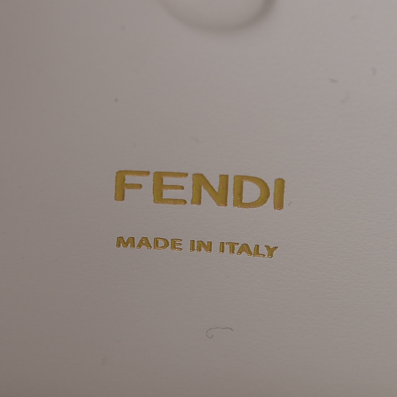 Fendi TPU FF Vitello Century F is Fendi Small Kan I Shoulder Bag White 8 of 11