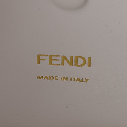 Fendi TPU FF Vitello Century F is Fendi Small Kan I Shoulder Bag White 8 of 11