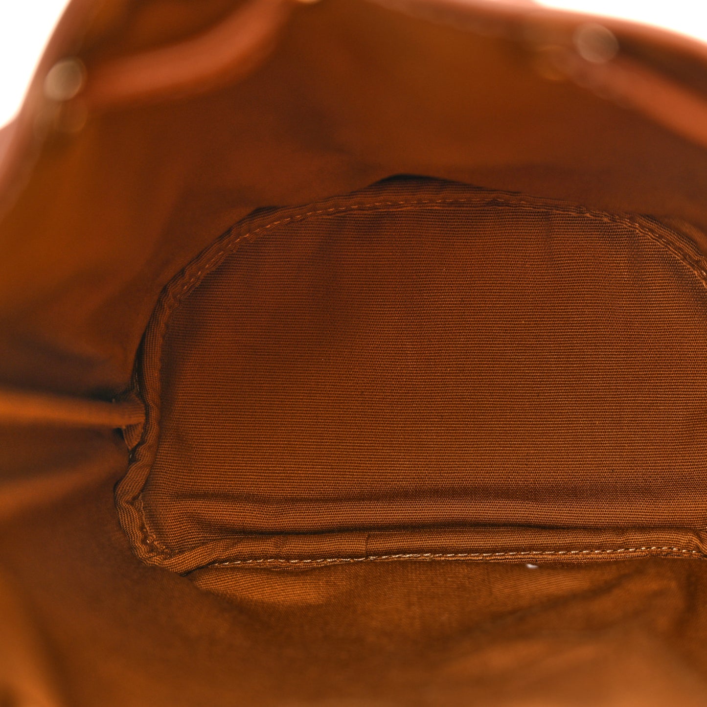 Triomphe Canvas Calfskin Mini Folco Backpack Tan
