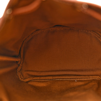 Celine Triomphe Canvas Calfskin Mini Folco Backpack Tan 5 of 10
