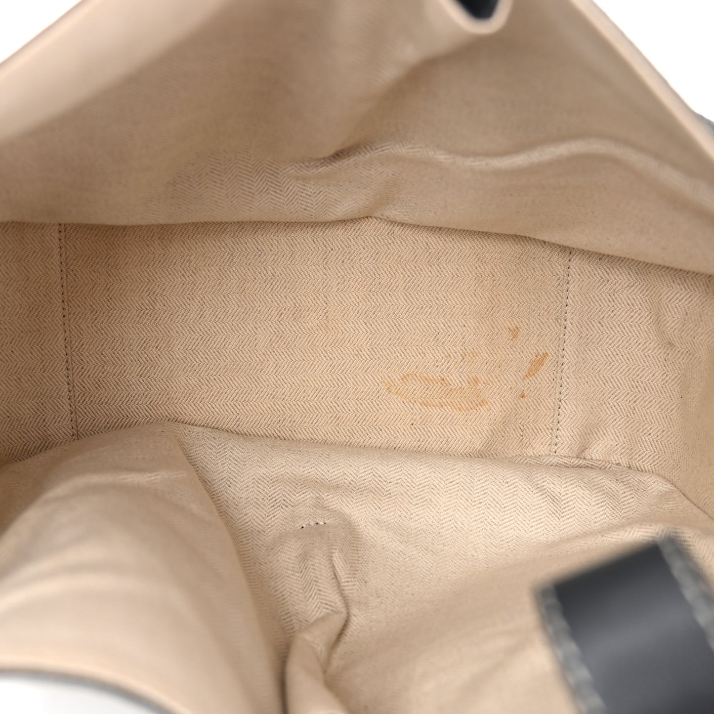 Grained Calfskin Small Hammock Shoulder Bag Grey