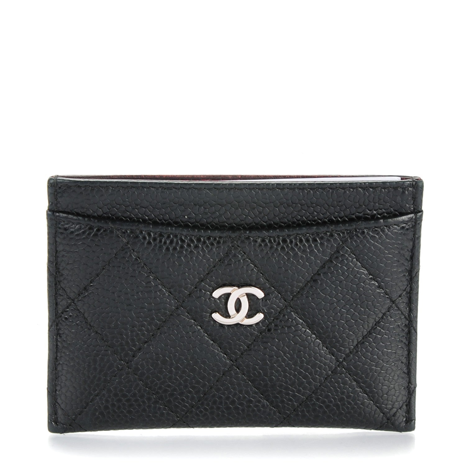 Chanel Caviar Quilted Card Holder Black 1 of 8
