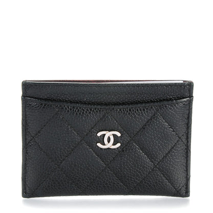 Chanel Caviar Quilted Card Holder Black 1 of 8