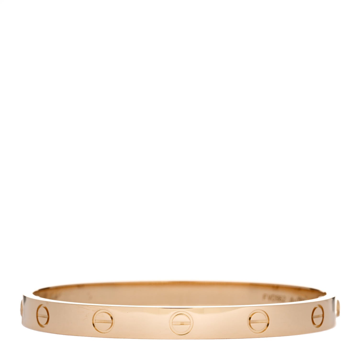 Cartier 18K Yellow Gold LOVE Bracelet 17 2 of 6