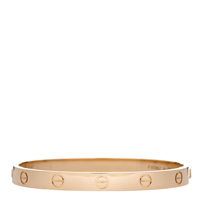 Cartier 18K Yellow Gold LOVE Bracelet 17 2 of 6