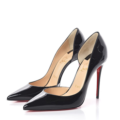 Christian Louboutin Patent Iriza 100 Pumps 38 Black 3 of 7