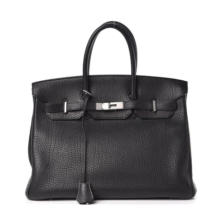 Hermes Fjord Birkin 35 Black 1 of 34