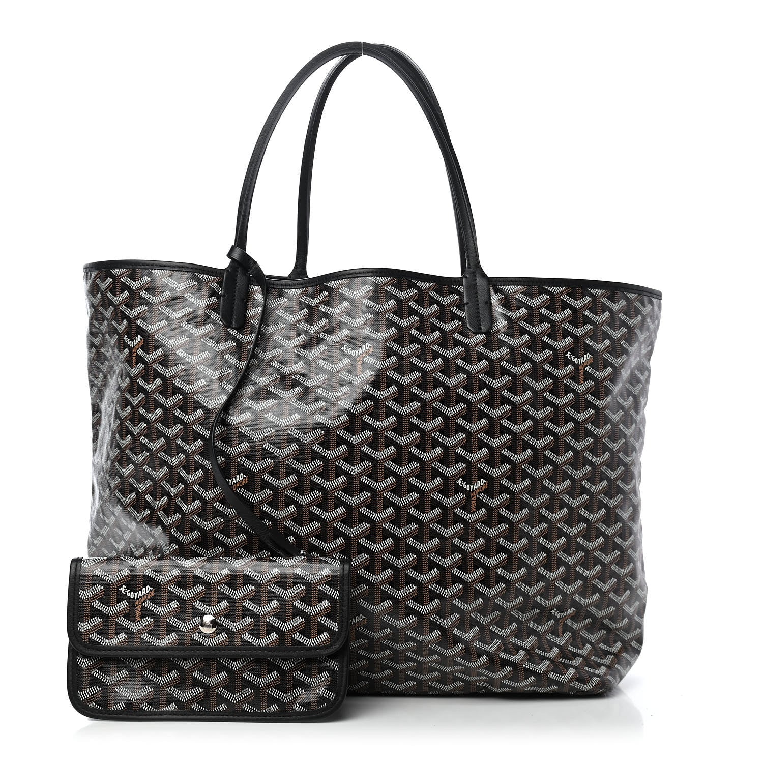 Goyard Goyardine Saint Louis GM Black 1 of 8
