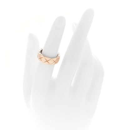 Chanel 18K Beige Gold Small Coco Crush Ring 51 5.75 2 of 5
