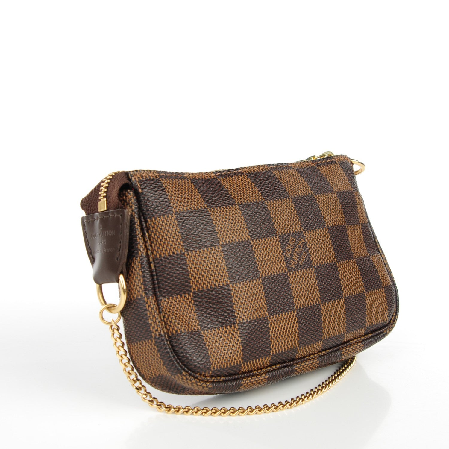 Louis Vuitton Damier Ebene Mini Pochette Accessories 3 of 7