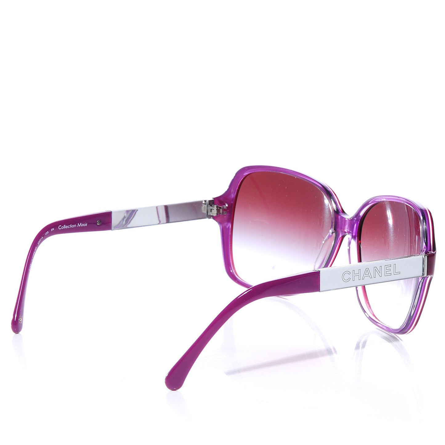 Oversized Square Miroir Collection Sunglasses 5168 Pink