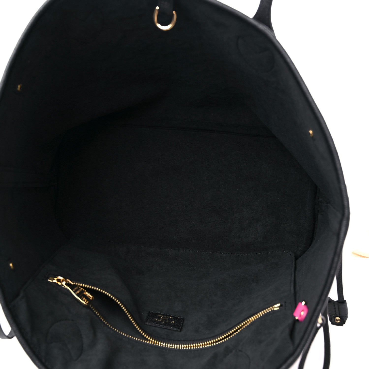 Louis Vuitton Empreinte Spring In The City Neverfull MM Black White Pink 6 of 9