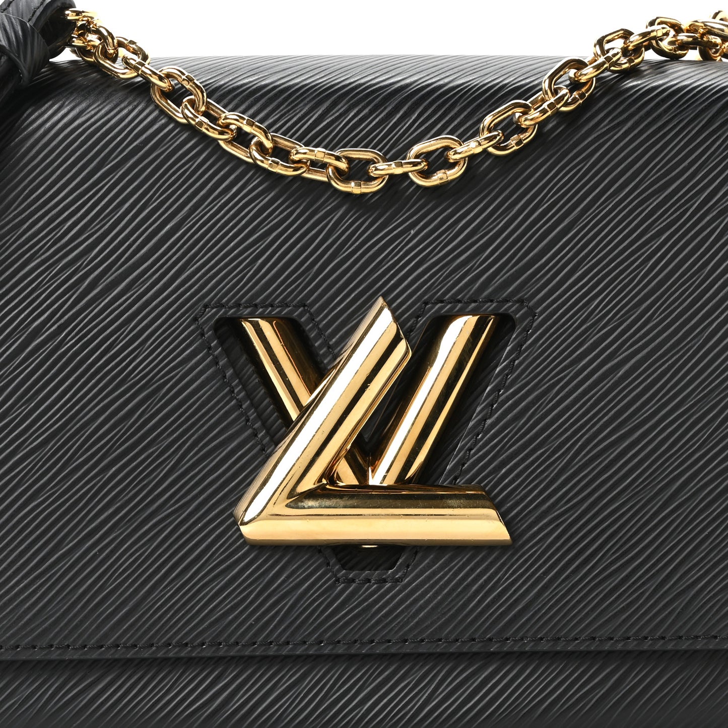 Epi Twist Shoulder Bag MM Black