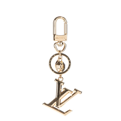 Louis Vuitton LV Facettes Bag Charm Key Holder Gold 1 of 4