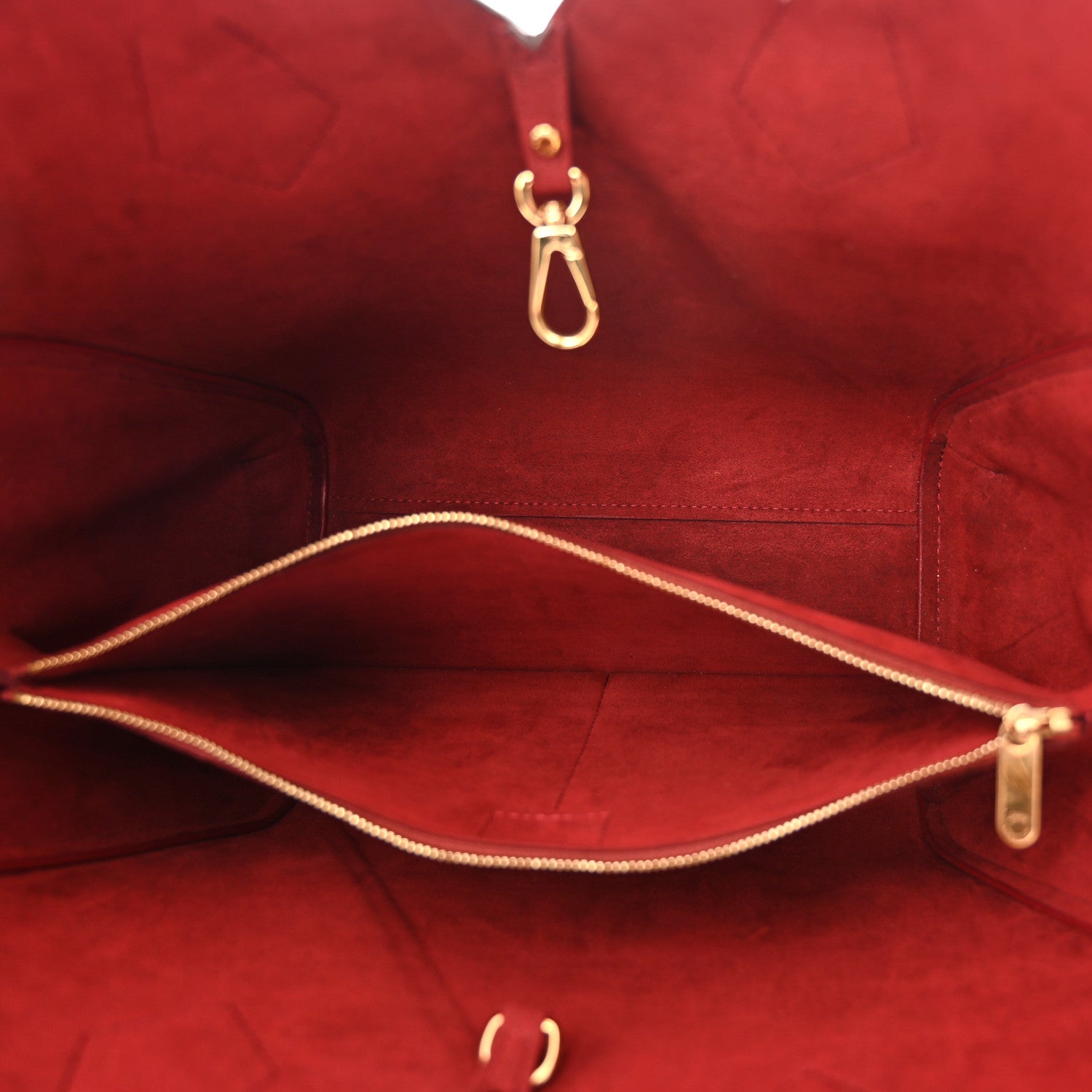 Louis Vuitton Calfskin Monogram Kimono Tote Cherry 5 of 16