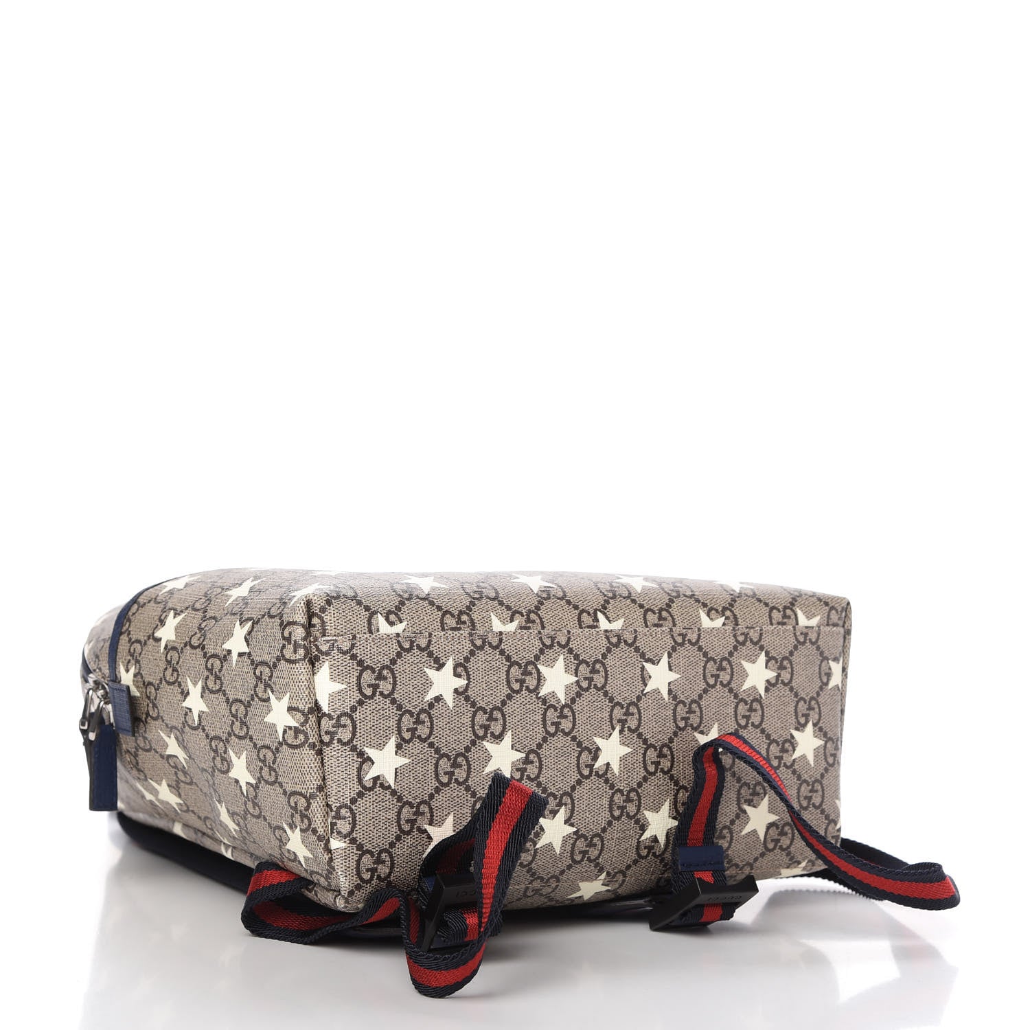 Gucci GG Supreme Monogram Stars Childrens Backpack Beige Ebony Yellow Royal 4 of 12