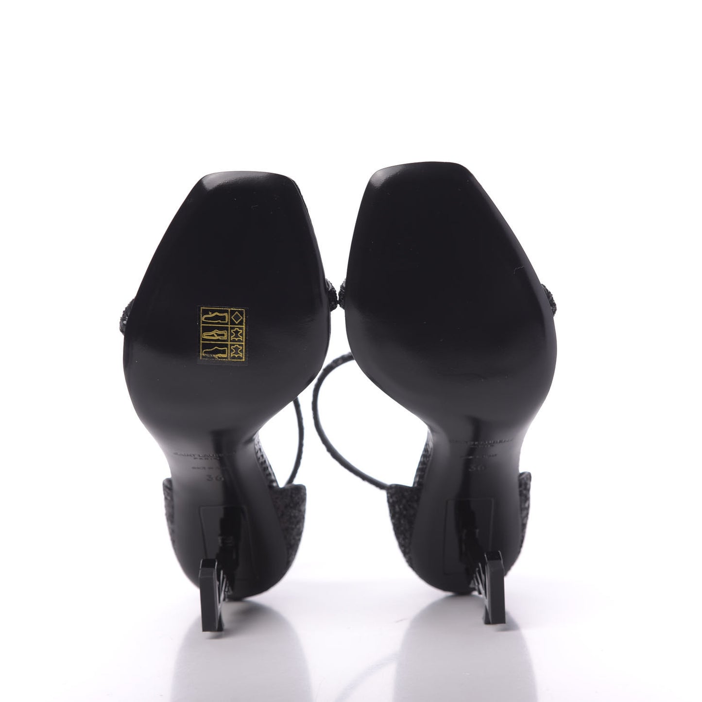 Glitter Opyum 85 Sandals 36 Black