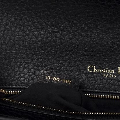 Christian Dior Grained Calfskin Medium Diorama Flap Bag Black 7 of 10