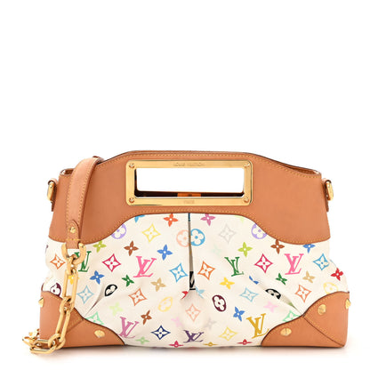 Louis Vuitton Monogram Multicolor Judy MM White 1 of 11