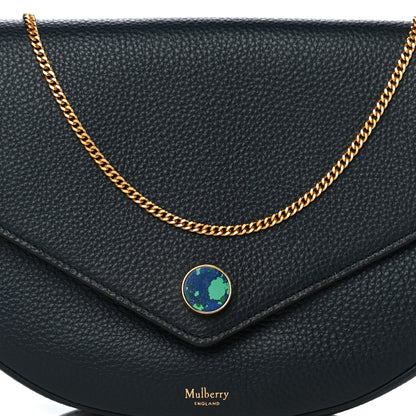 Mulberry Small Classic Grain Calfskin Brockwell Clutch Bright Blue 7 of 10