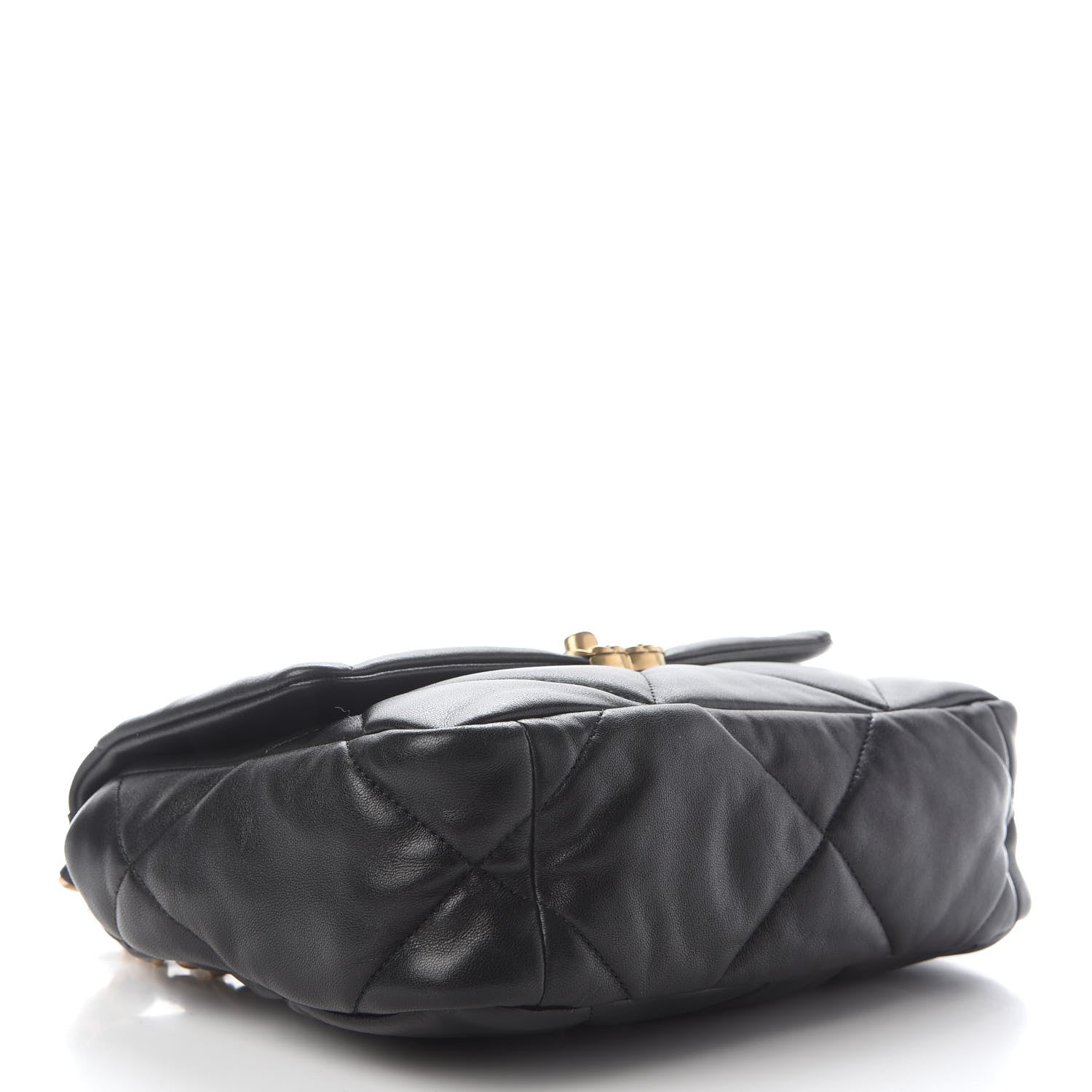 Chanel Lambskin Quilted Medium Chanel 19 Flap Black 4 of 9