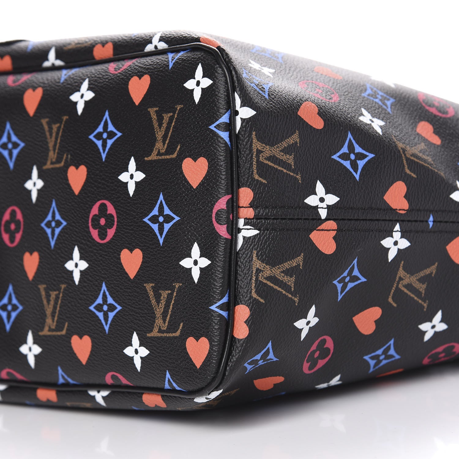 Louis Vuitton Game On Neverfull MM Black 9 of 10