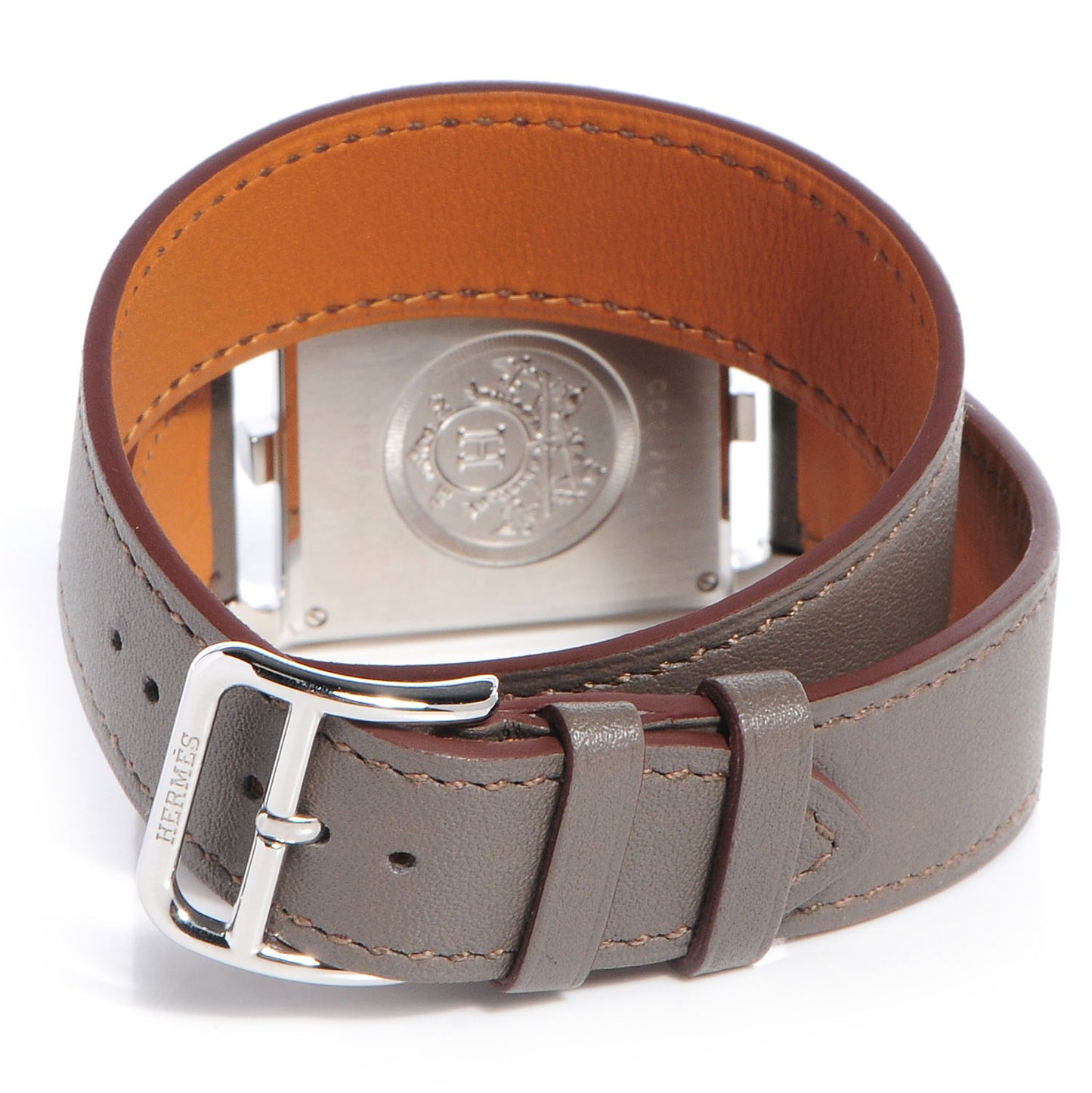 Stainless Steel Swift 29mm Cape Cod Double Tour Quartz Watch Etoupe