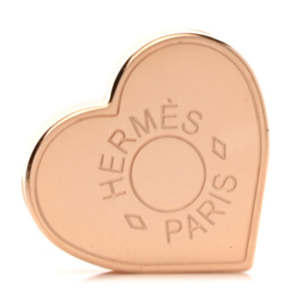 Hermes Permabrass Coeur Scarf Ring 1 of 5