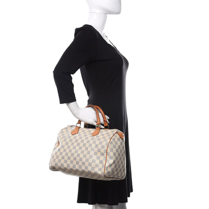 Louis Vuitton Damier Azur Speedy 30 2 of 12