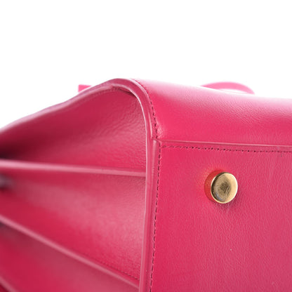 Saint Laurent Calfskin Small Sac De Jour Bubblegum 12 of 14
